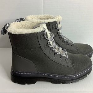 Dr. Martens Combs Faux Fur Lined Casual Boots.